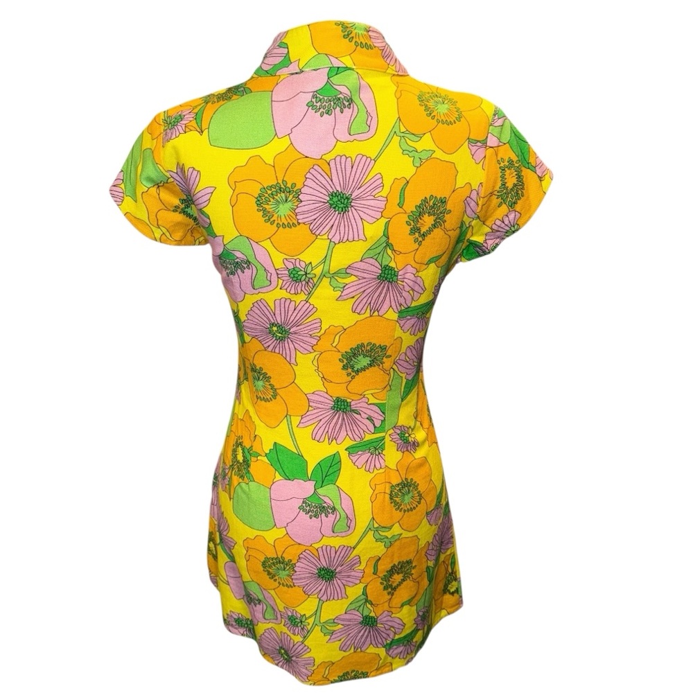 Rixo Lolita Dress in 60s Floral ☀️🍊🌸🍀 - Picture 5 of 14